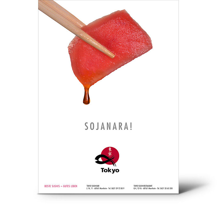 Tokyo Sushi Restaurant Plakat