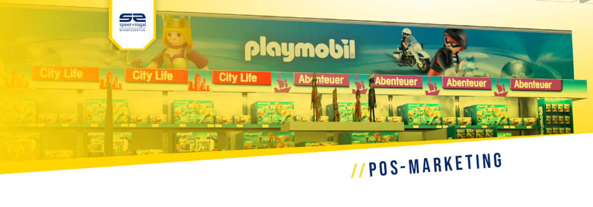 POS Marketing Playmobil Regal