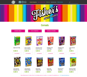 Fishers Sweets Produkt Übersicht | Speer   Rogal Werbeagentur